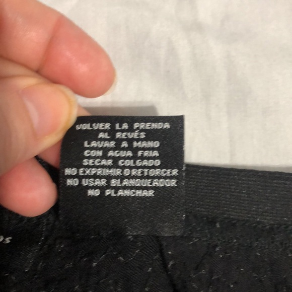 Nue Options Black Vintage Sequin Mini Skirt Womens Size SP - Picture 6 of 7